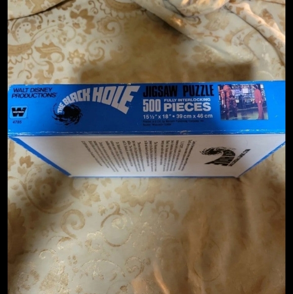 Rare Sealed 1979 Disney Black Hole Puzzle - Picture 3 of 6